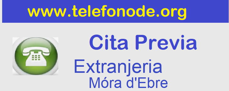 Cita Previa NIe y Huellas Móra d'Ebre